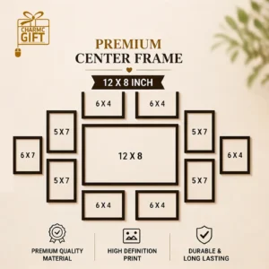 Customized 11 Frame Photo Collage Combo | CharmcGift