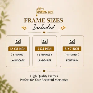 Customized 11 Frame Photo Collage Combo | CharmcGift
