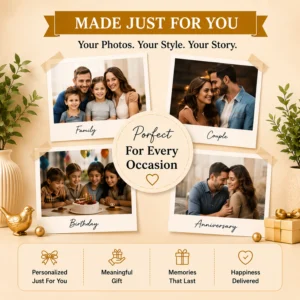 Customized 2 Frame Combo (12 x8 , 6 x 4) | CharmcGift