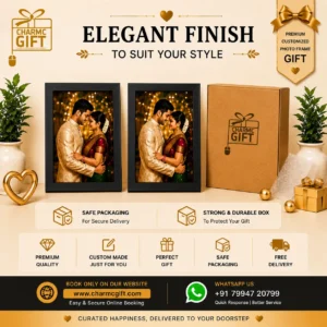 Customized 2 Frame Photo Collage Combo | CharmcGift
