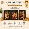 3 Frame Combo Customized Photo Frame Gift |A4 size Frame| CharmcGift